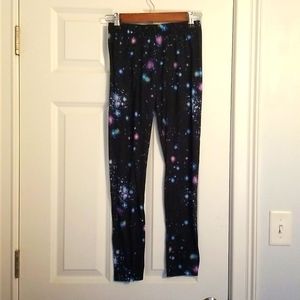 SWEET- Galaxy Pattern Leggings, Size M